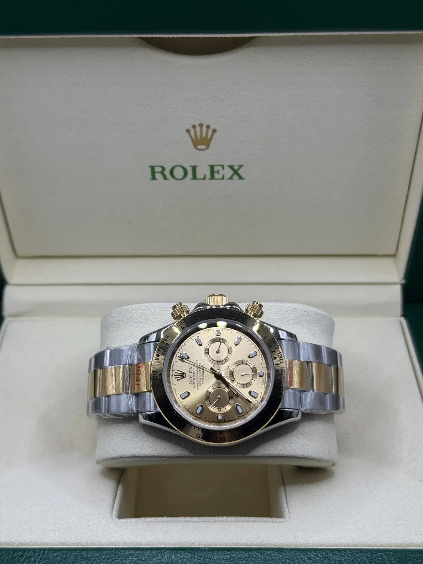 Rolex Cosmograph Daytona · Bicolor, champagne