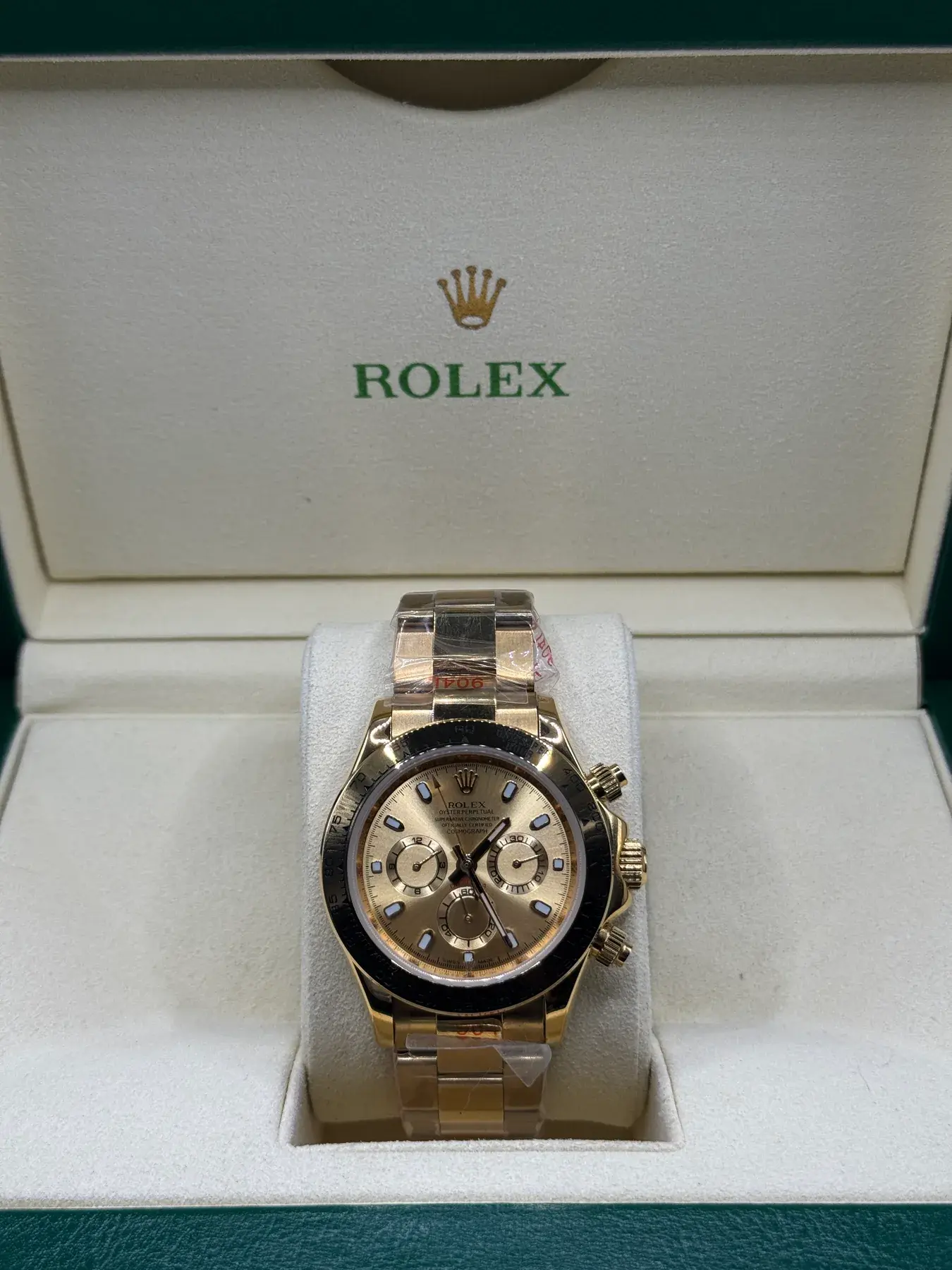 Rolex Cosmograph Daytona · Geelgoud, champagne