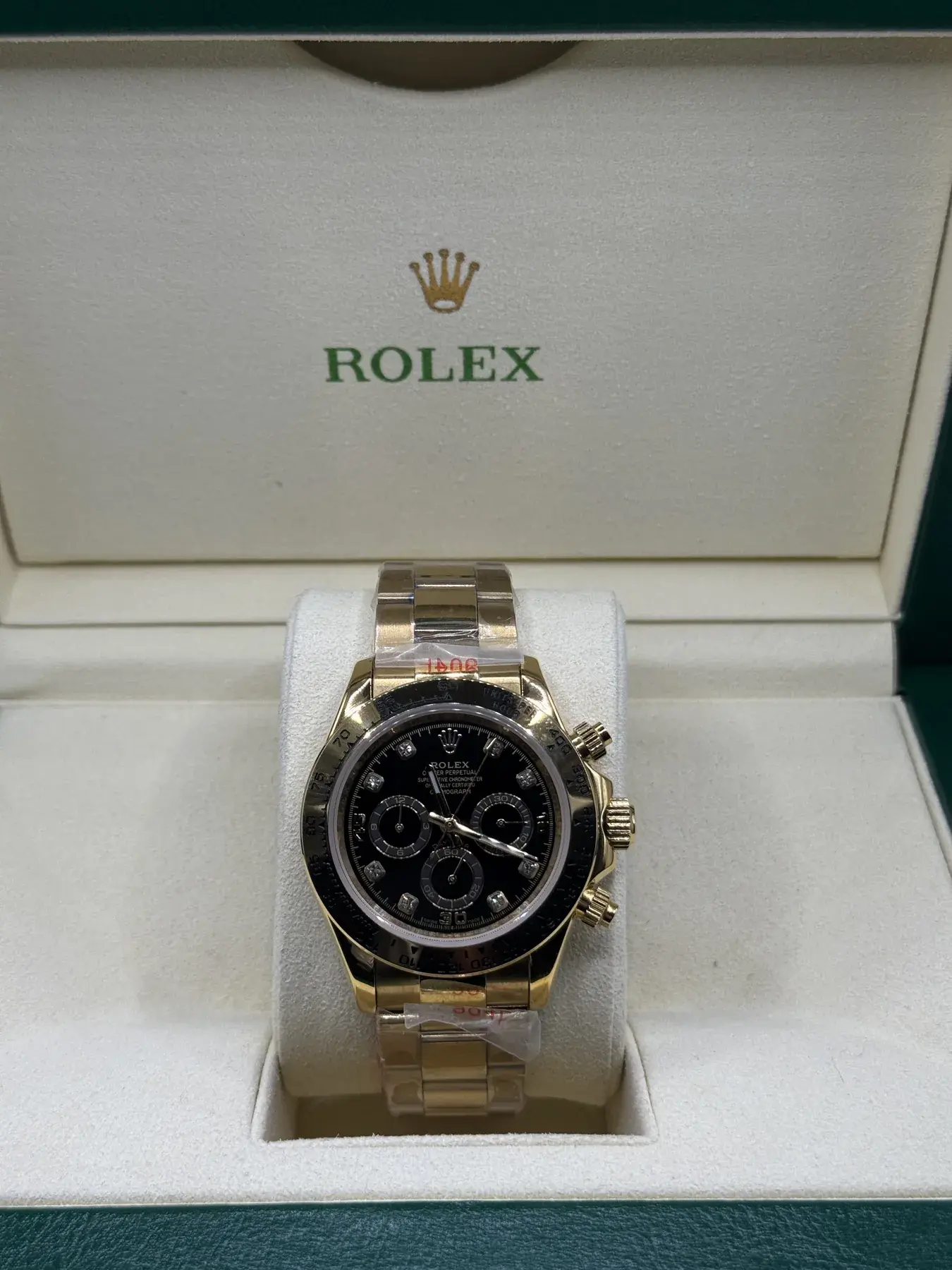 Rolex Cosmograph Daytona · Geelgoud, zwart