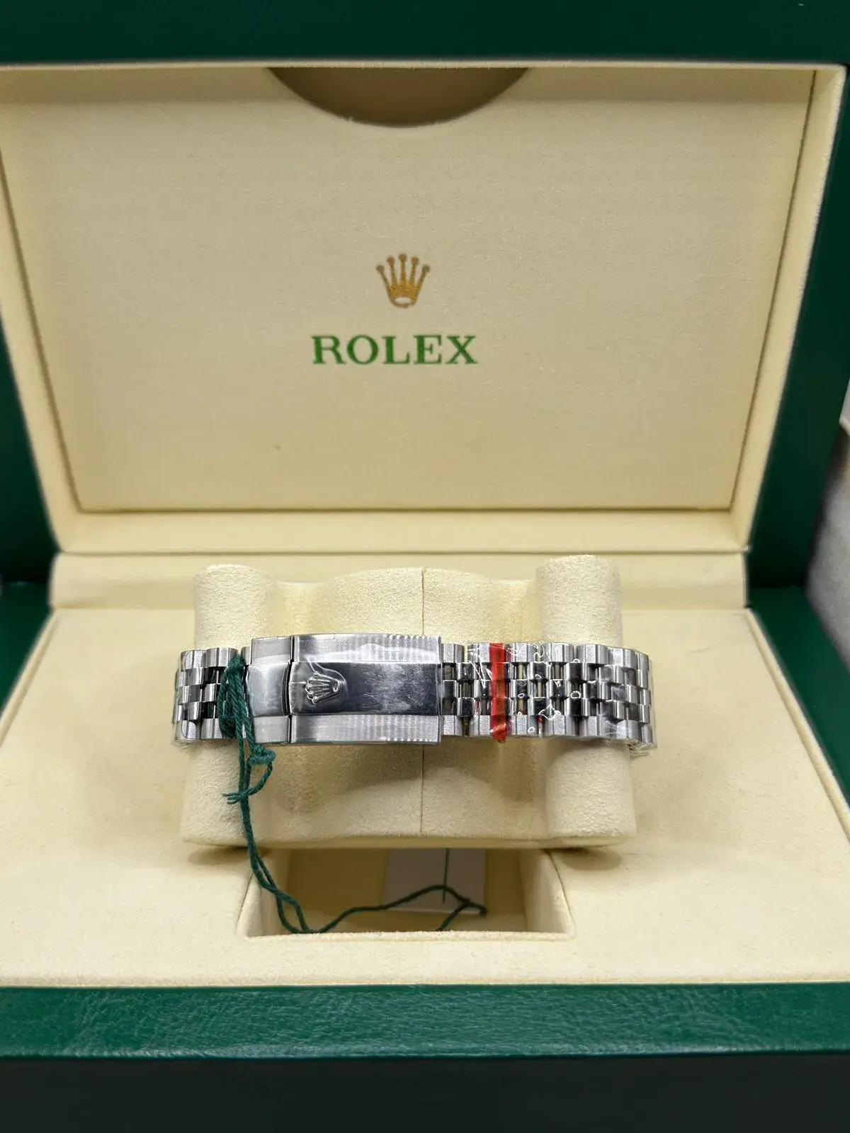 Rolex Datejust 41 · Blauw, diamant