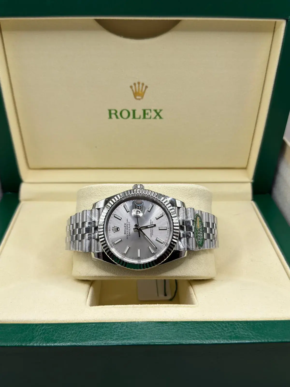 Rolex Datejust 41 · Zilver