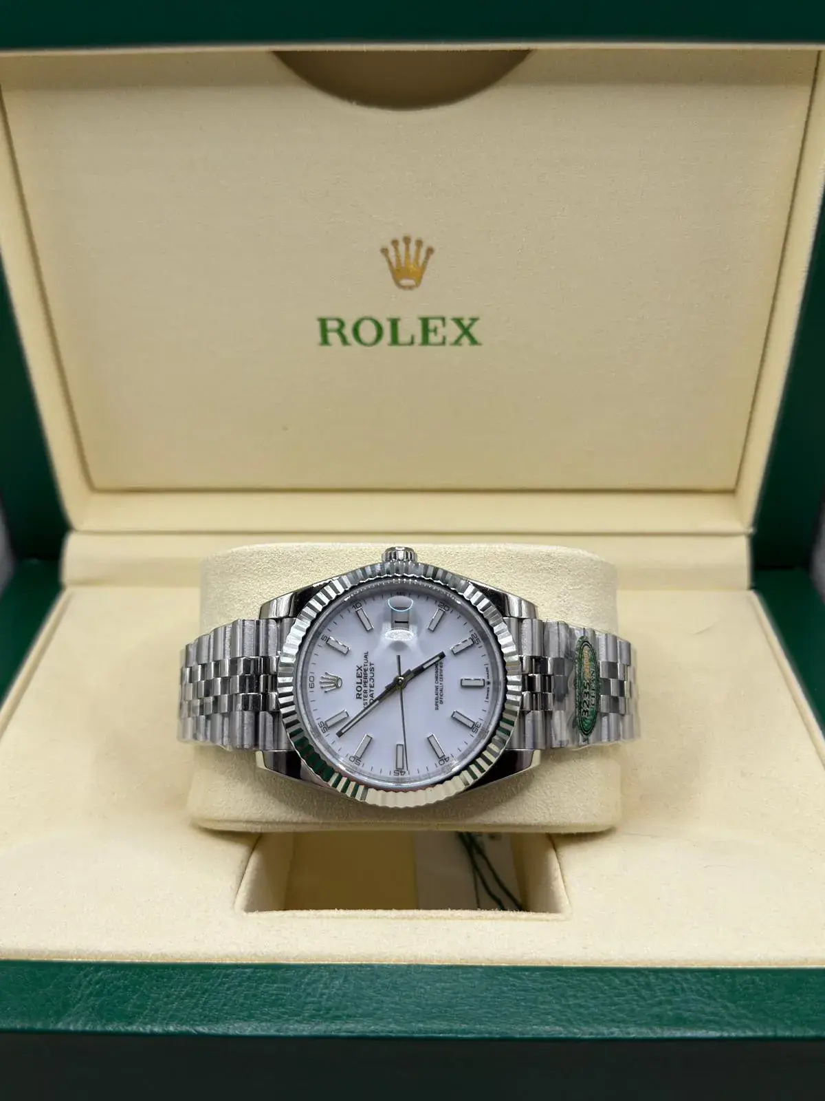 Rolex Datejust 41 · Wit