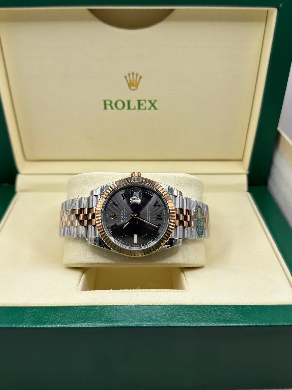 Rolex Datejust 41 "Wimbledon" · Bicolor Everose