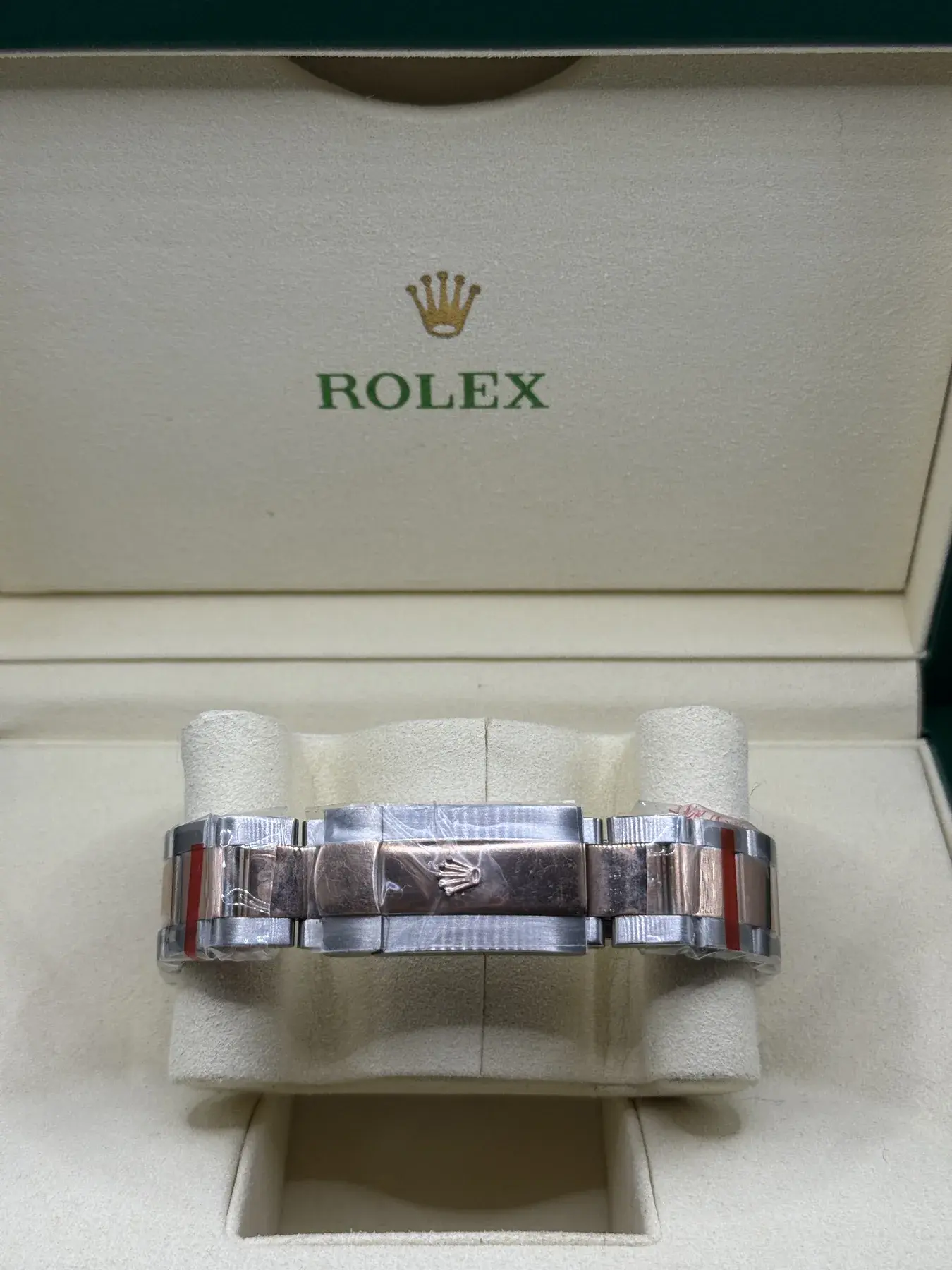 Rolex Datejust 41 · Bicolor Everose, grijs motief