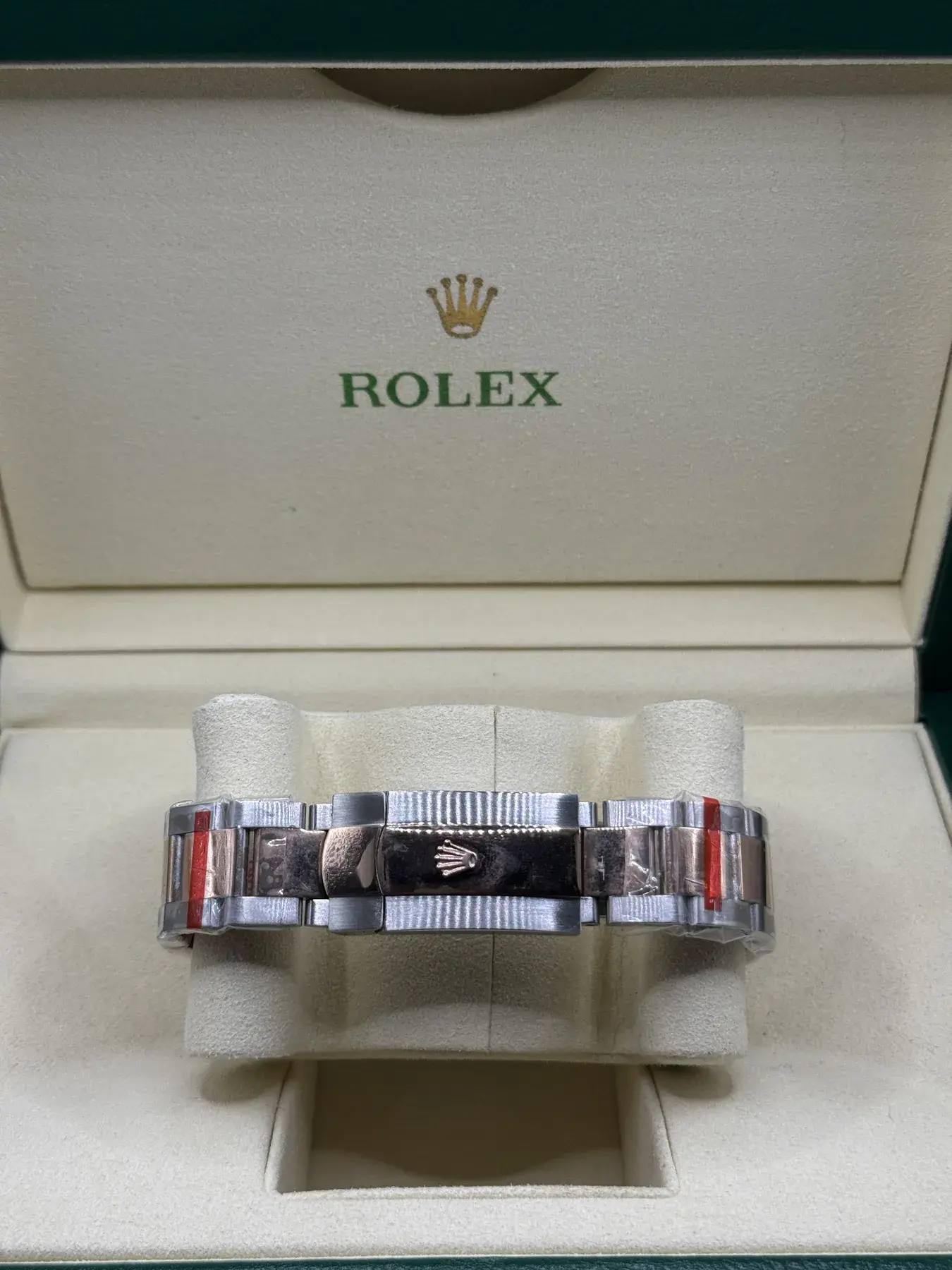 Rolex Datejust 41 · Bicolor Everose, zilver motief