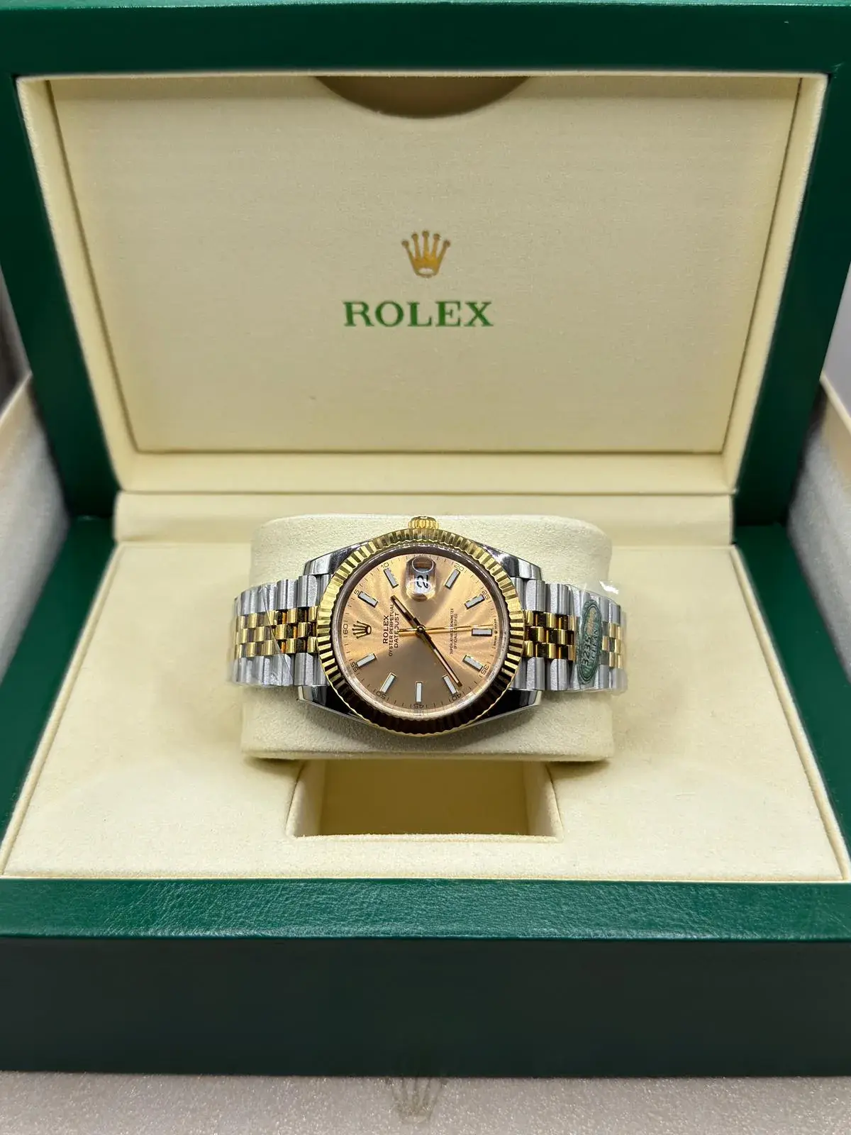 Rolex Datejust 41 · Champagne (bicolor)