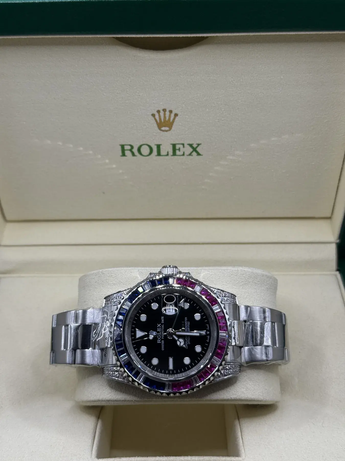 Rolex GMT-Master II · Iced (zwart)