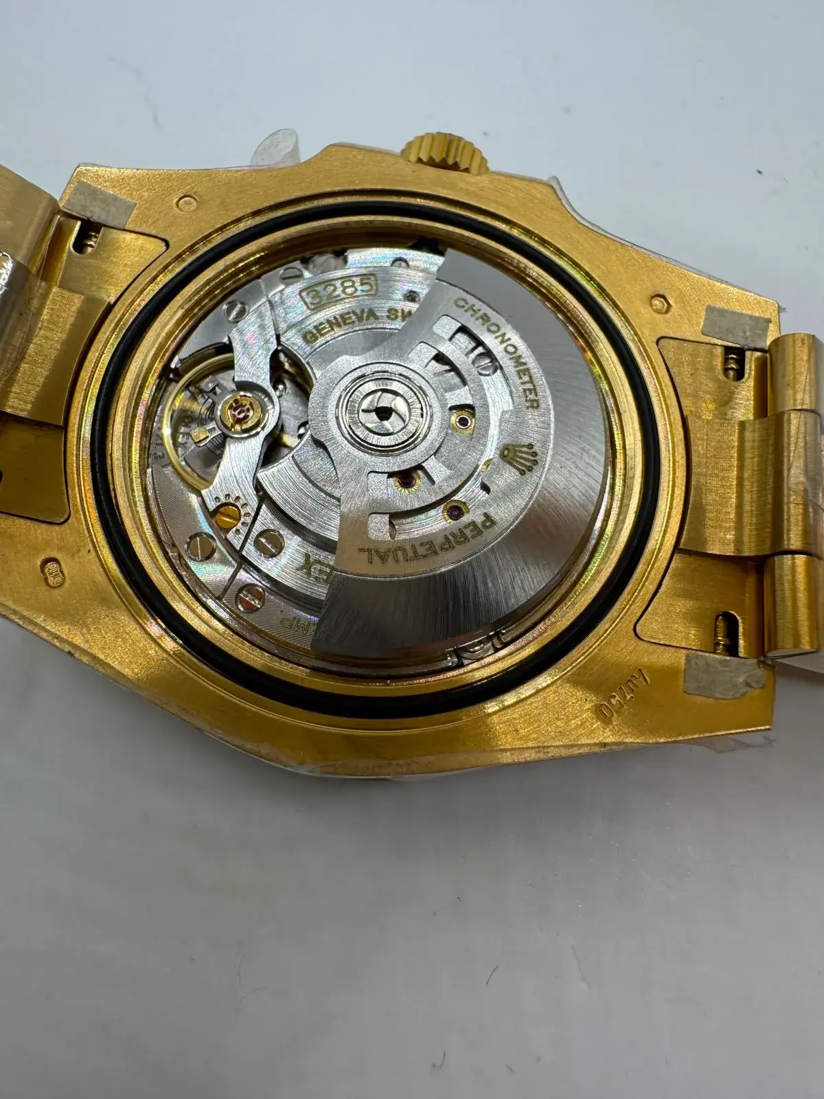 Rolex GMT-Master II · Geelgoud, groene wijzerplaat