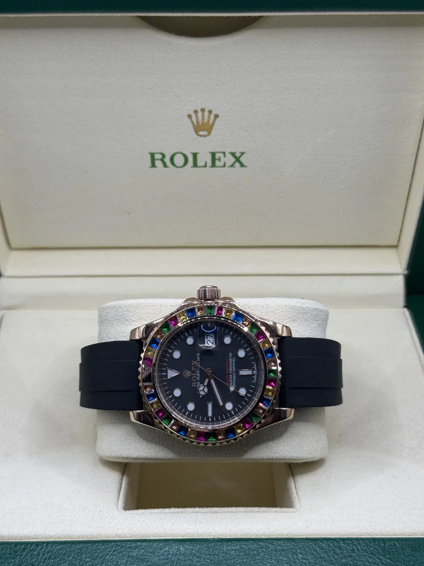 Rolex Yacht-Master 42 · Rainbow