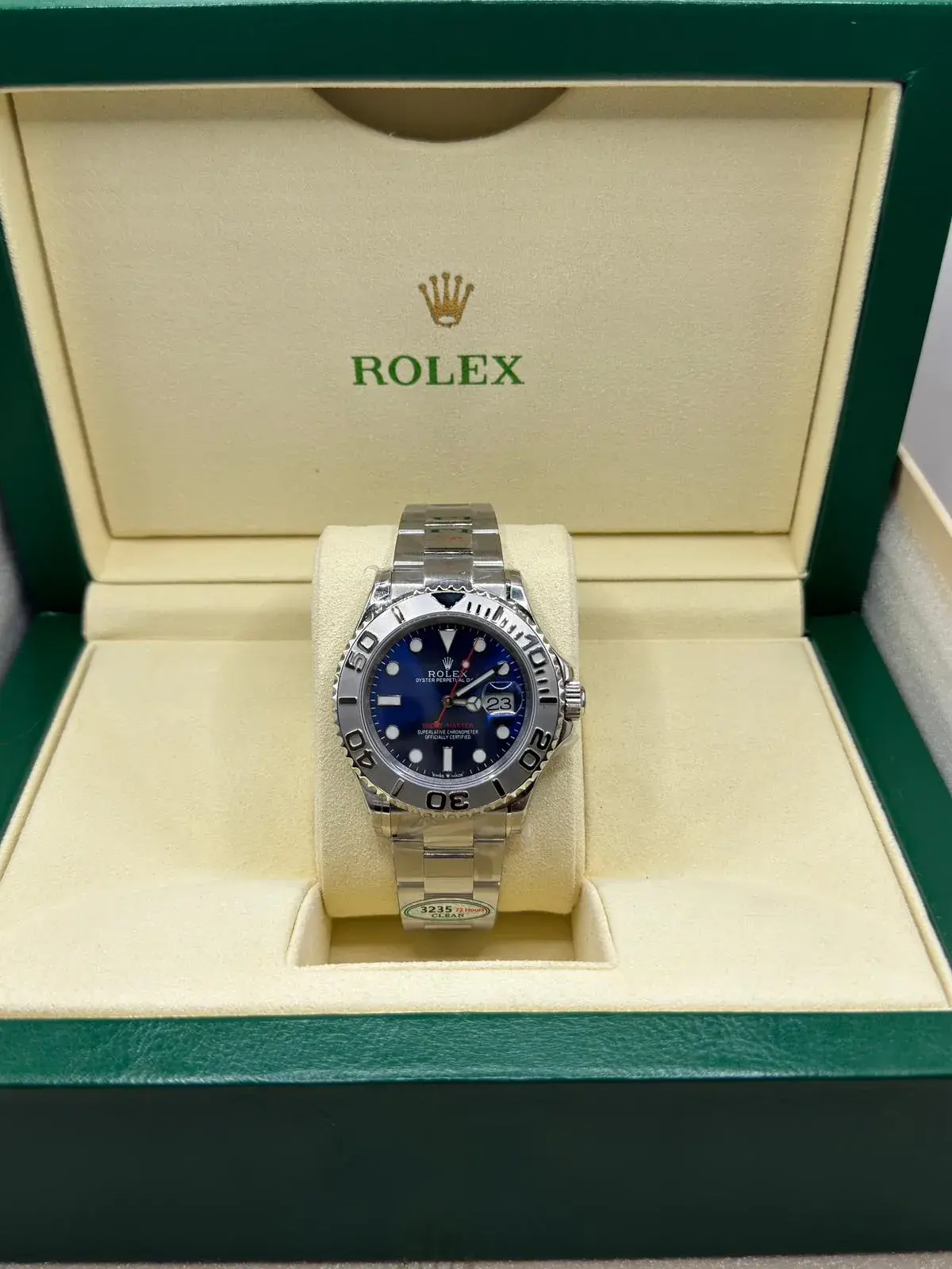 Rolex Yacht-Master 40 · Blauw