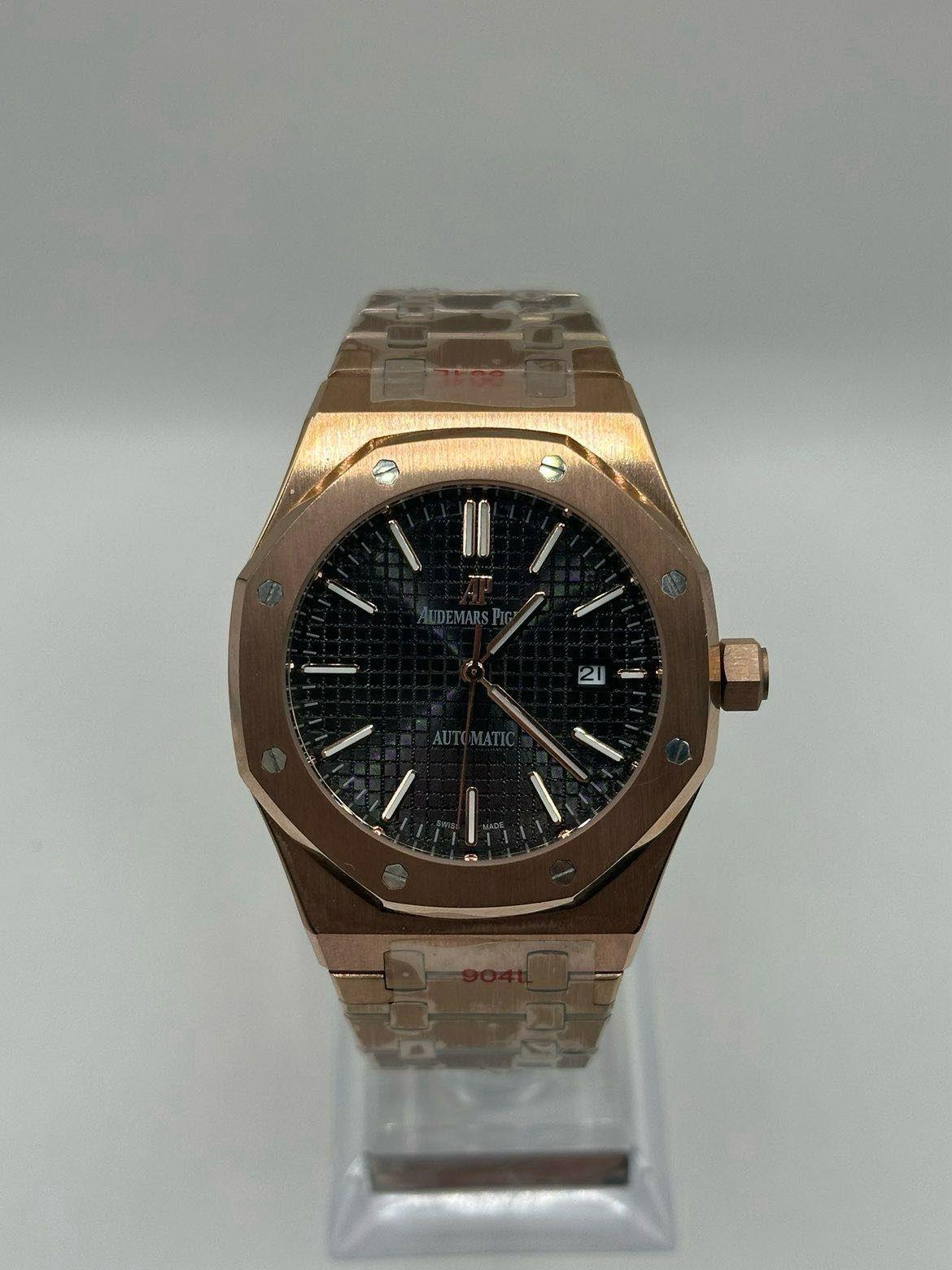 Audemars Piguet Royal Oak · Everose, zwart