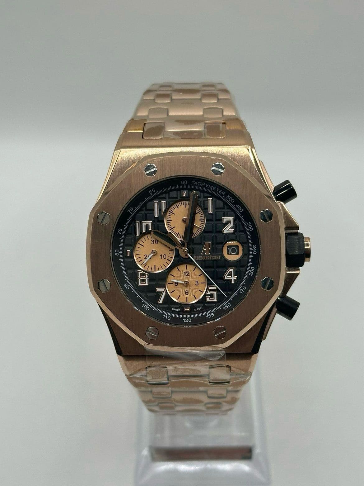 Royal Oak Offshore Chronograph · Roségoud, zwart