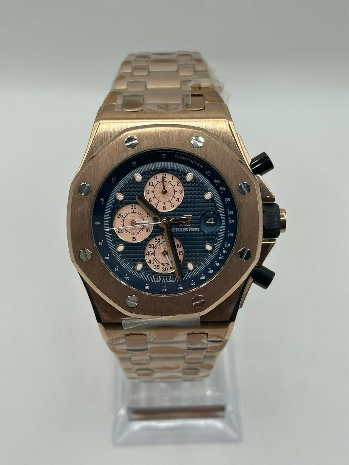 Royal Oak Offshore Chronograph · Roségoud, blauw