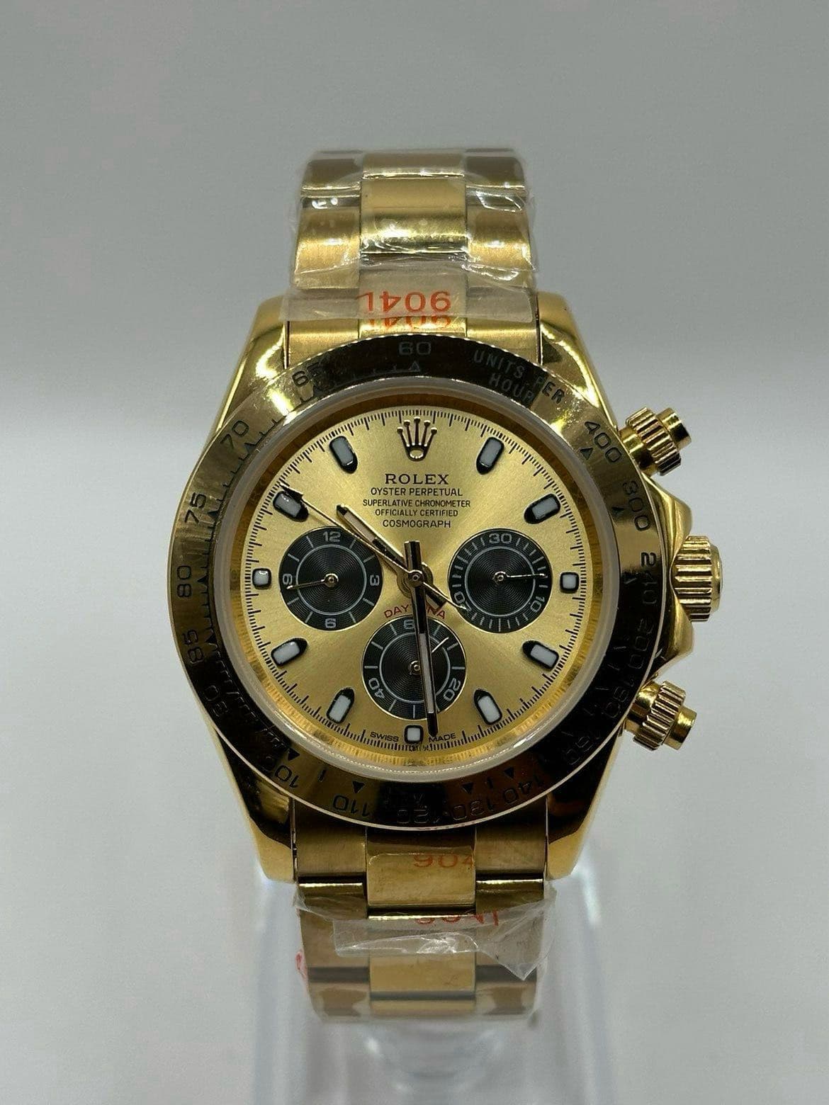 Rolex Cosmograph Daytona · Geelgoud, champagne
