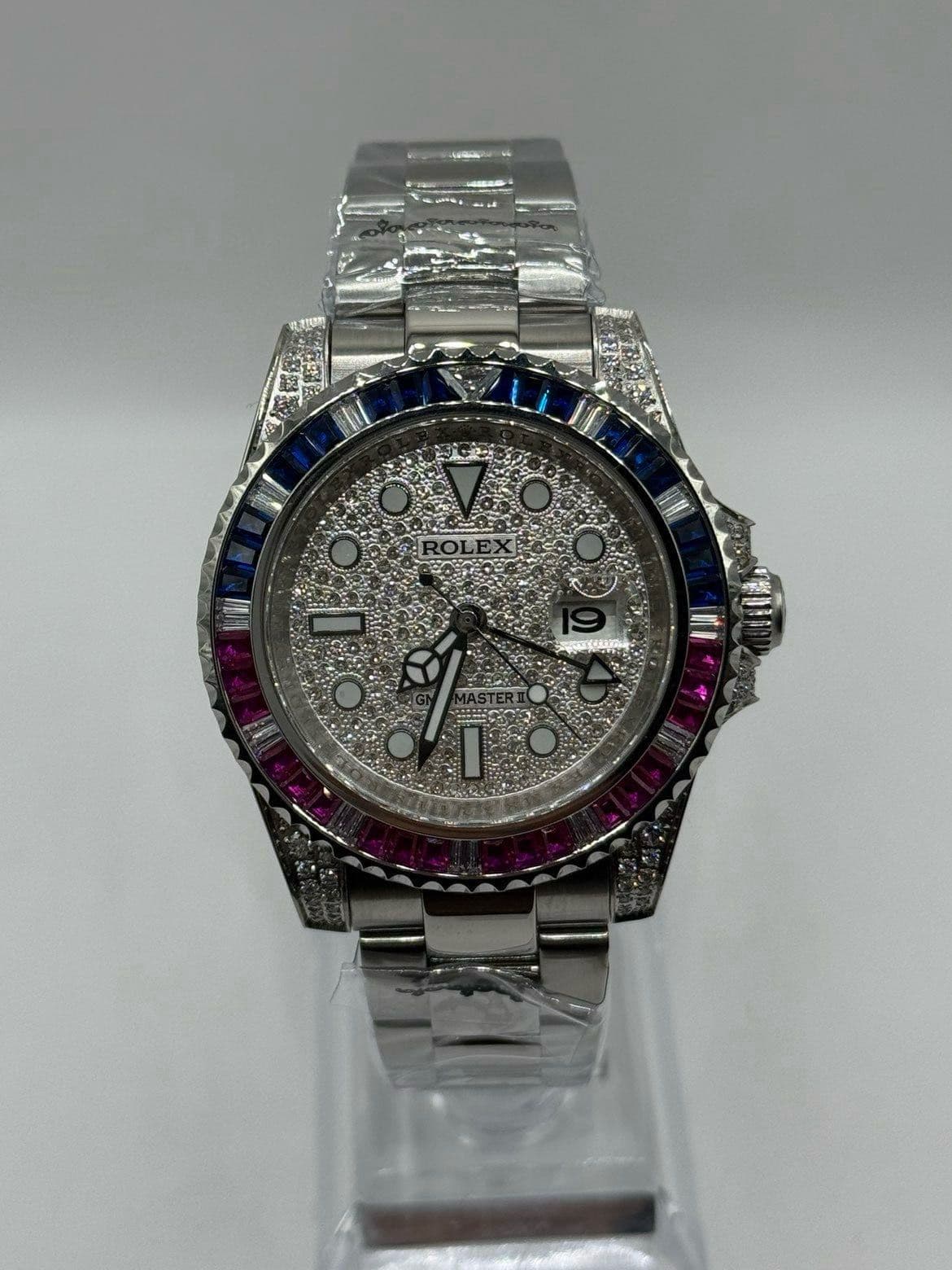 Rolex GMT-Master II · Iced pavé