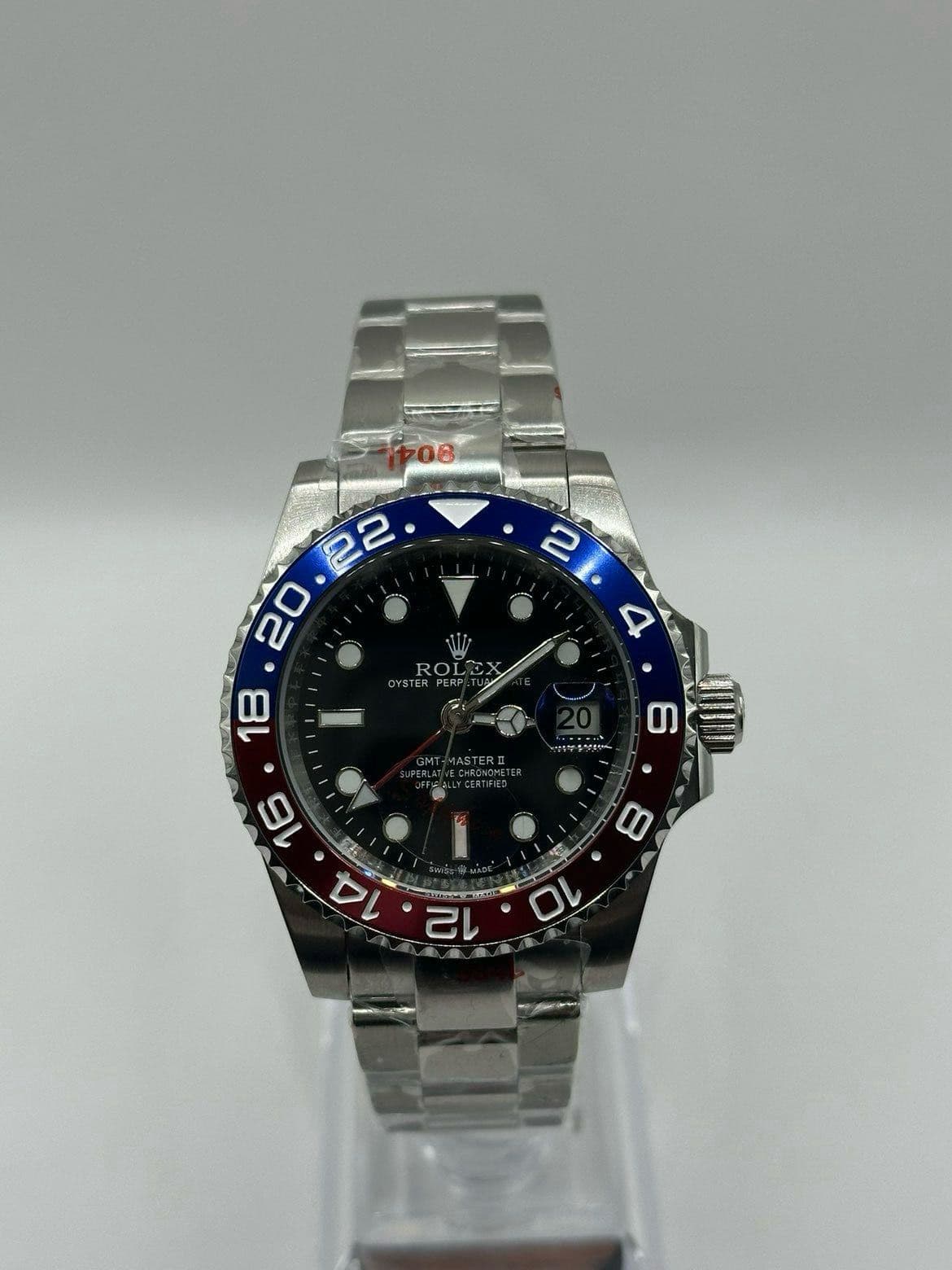 GMT-Master II "Pepsi" · Zwarte wijzerplaat (Oyster)
