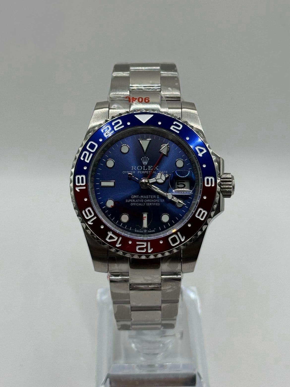 Rolex GMT-Master II "Pepsi" · Blauwe wijzerplaat