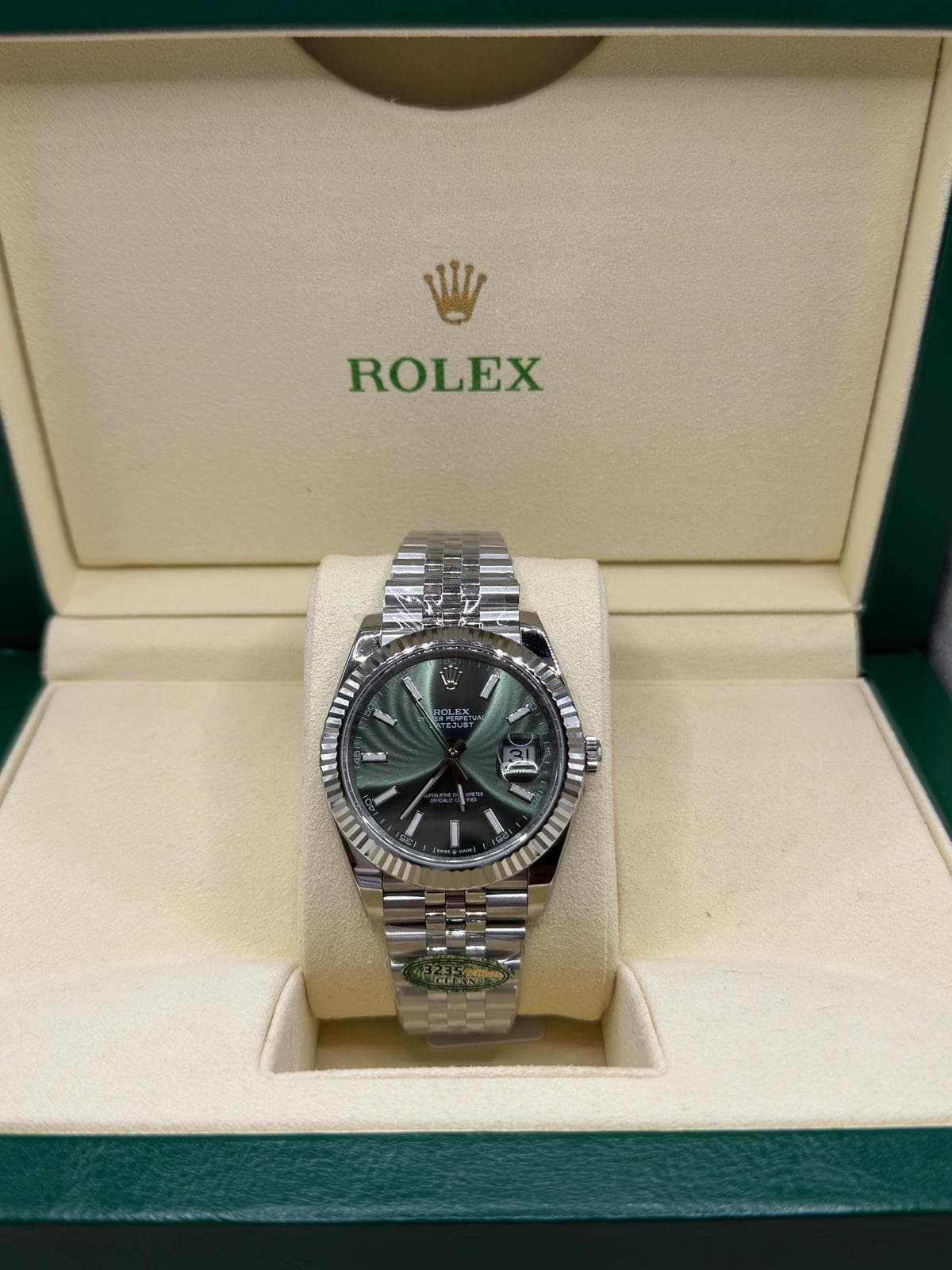 Datejust 41 · Groen (Jubilee)