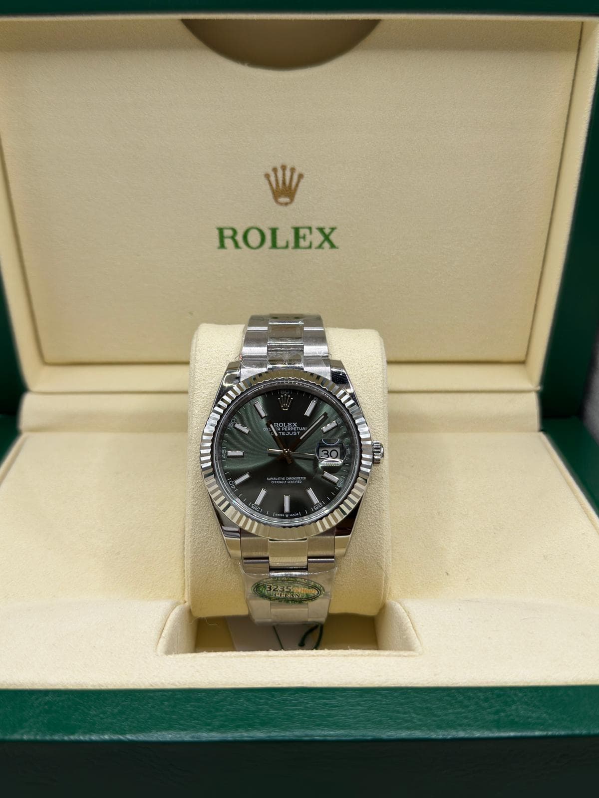 Datejust 41 · Groen (Oyster)
