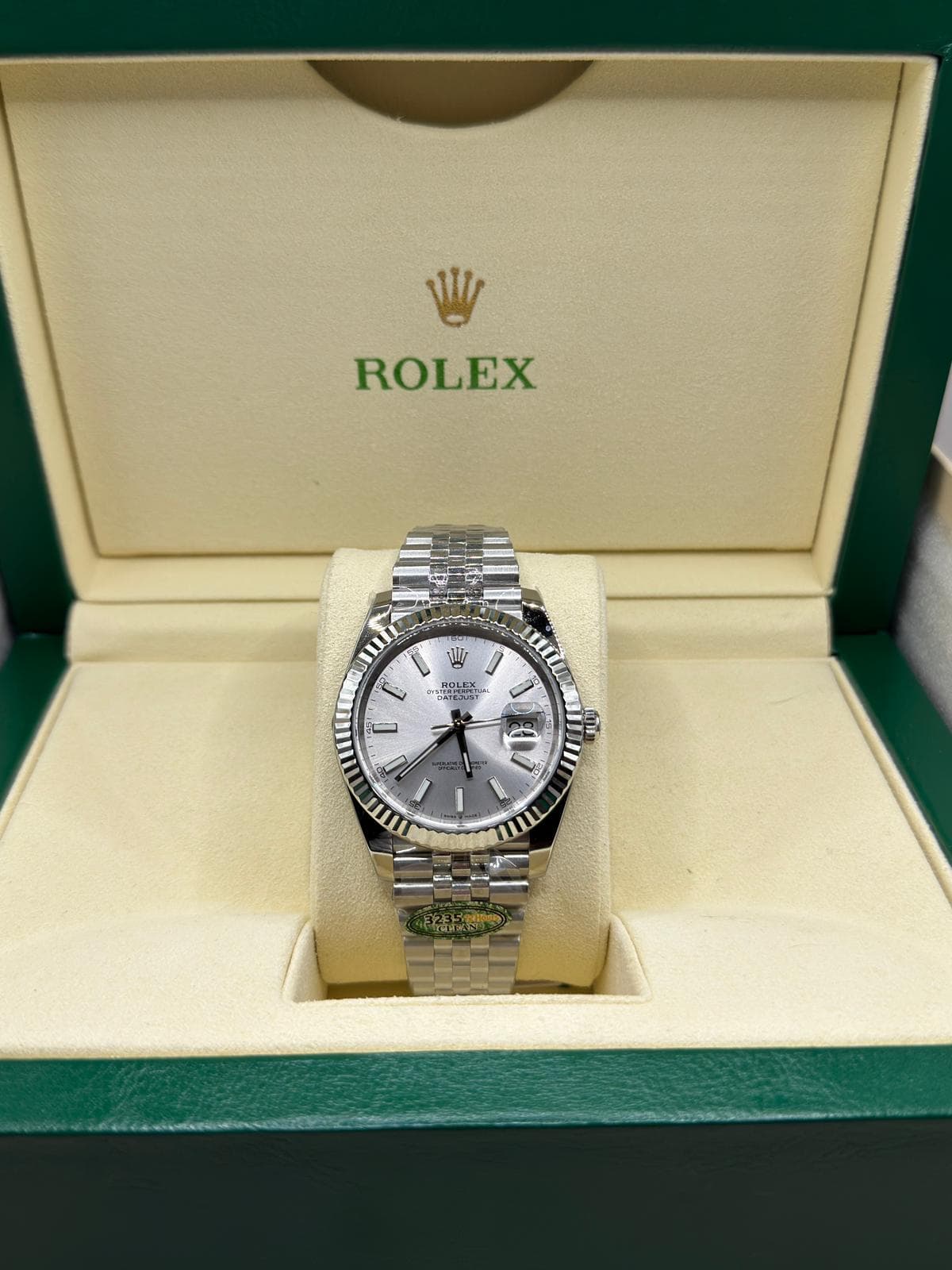 Rolex Datejust 41 · Zilver