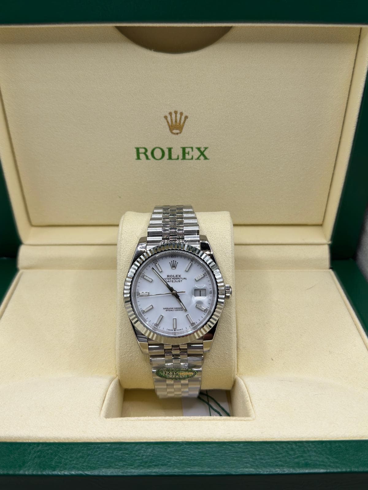 Rolex Datejust 41 · Wit