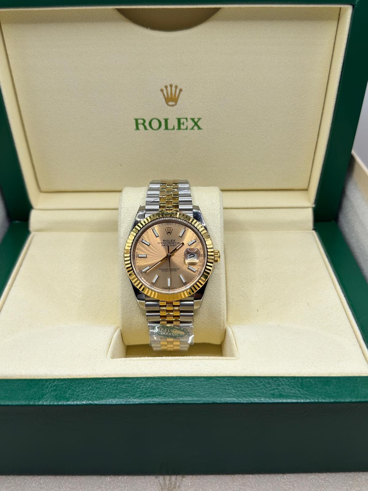 Datejust 41 · Champagne (bicolor)