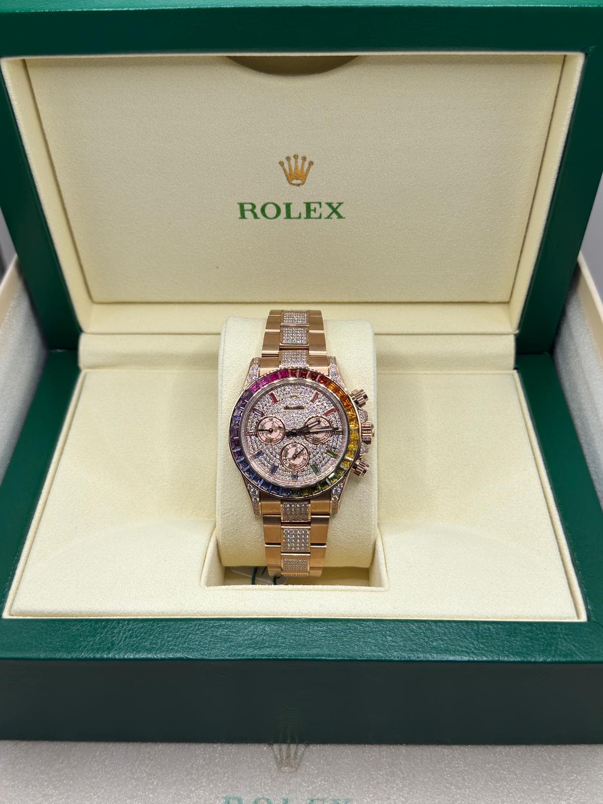 Cosmograph Daytona "Rainbow" · Pavé
