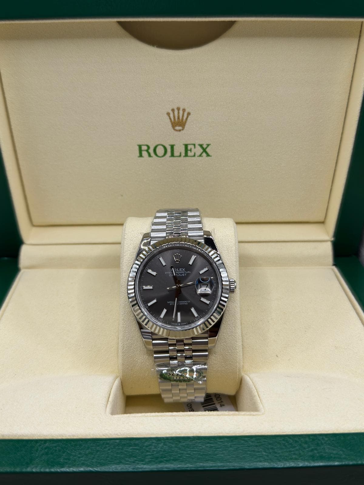 Datejust 41 · Donker rhodium