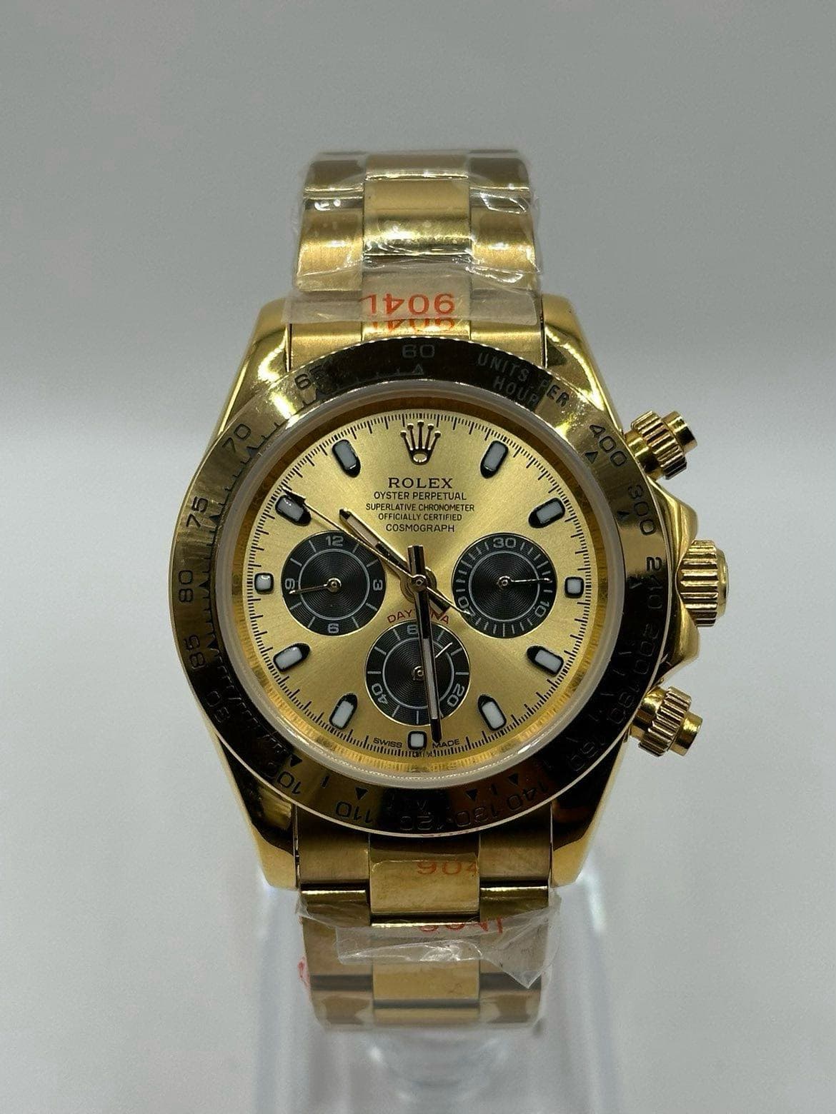 Rolex Cosmograph Daytona · Geelgoud, champagne