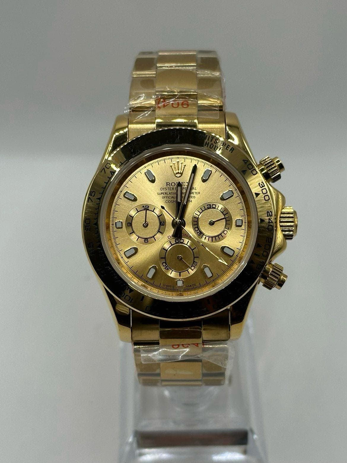 Rolex Cosmograph Daytona · Geelgoud, champagne