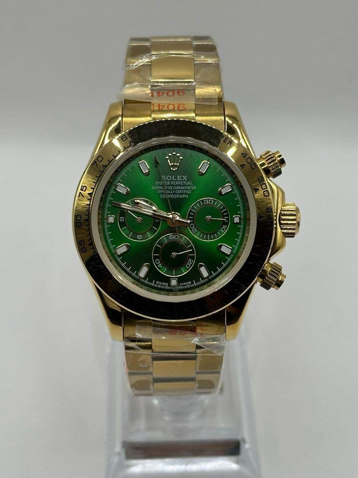 Rolex Cosmograph Daytona · Geelgoud, groen