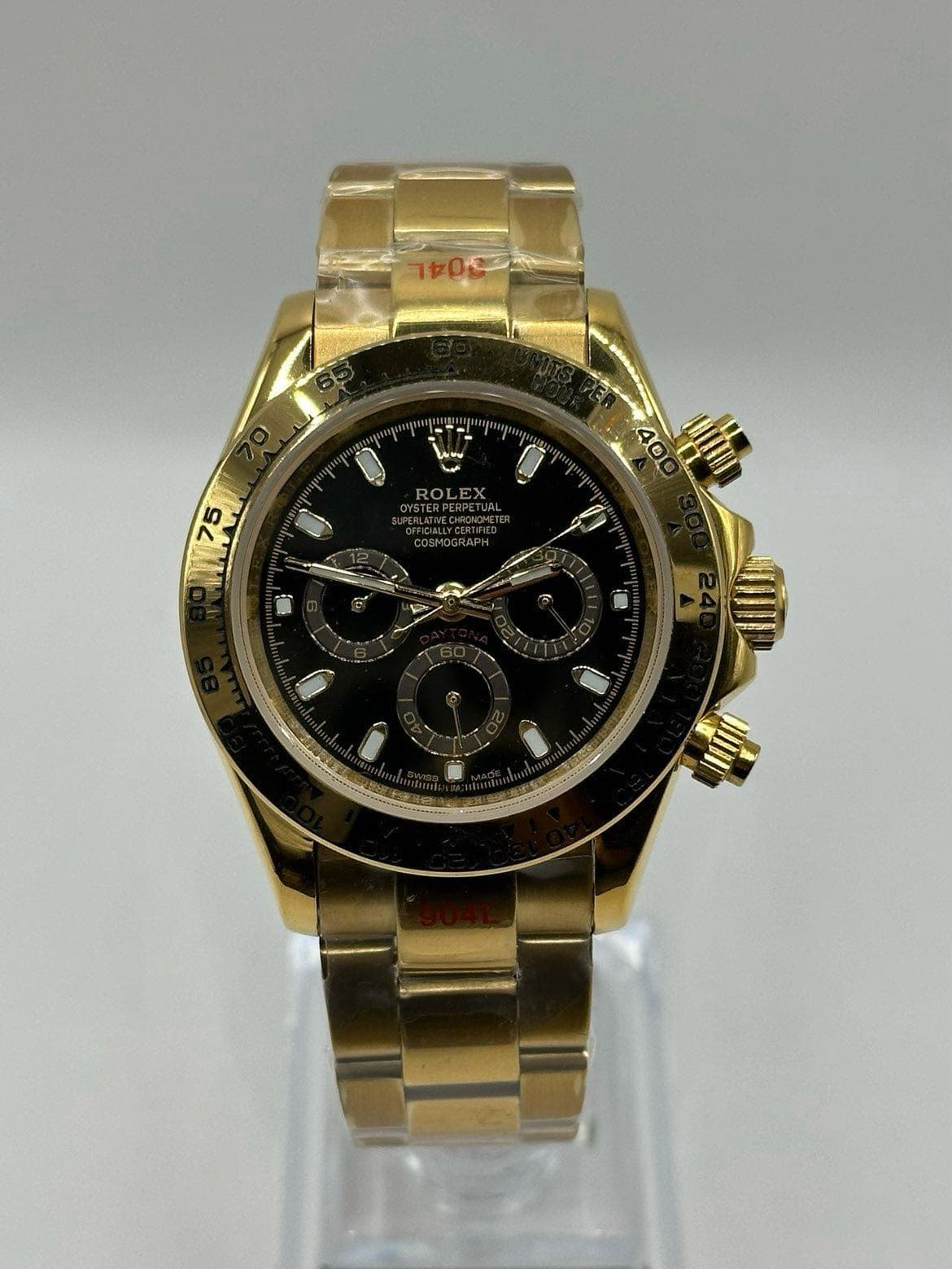 Rolex Cosmograph Daytona · Geelgoud, zwart