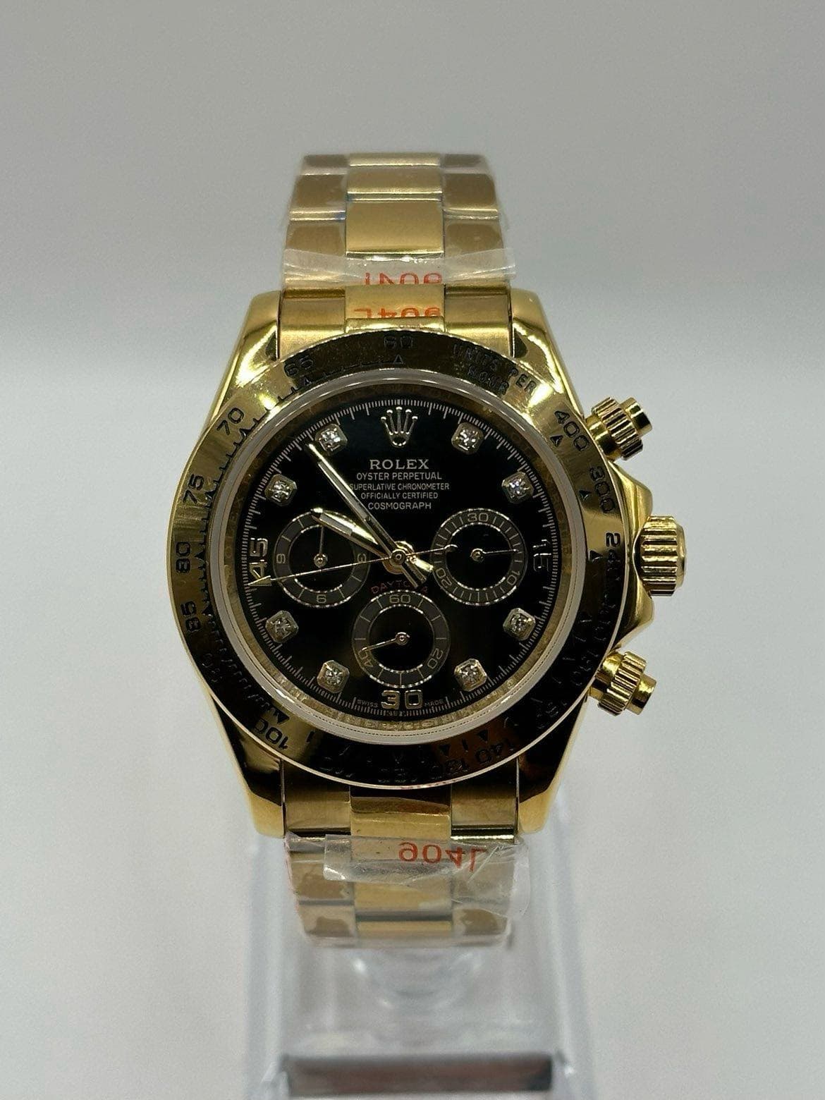 Rolex Cosmograph Daytona · Geelgoud, zwart